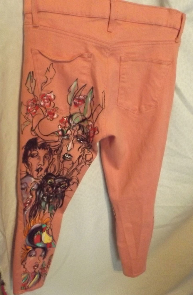 orange back